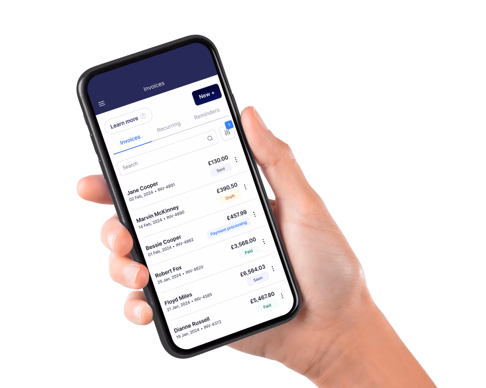 invoice-table for uk
