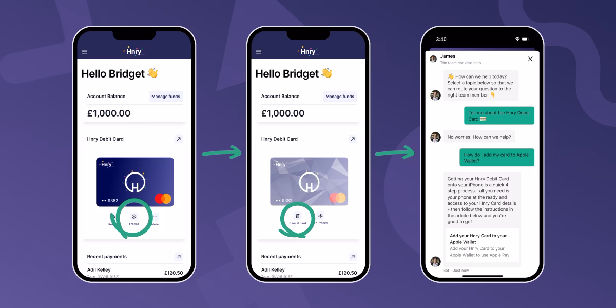 Freeze or cancel your card