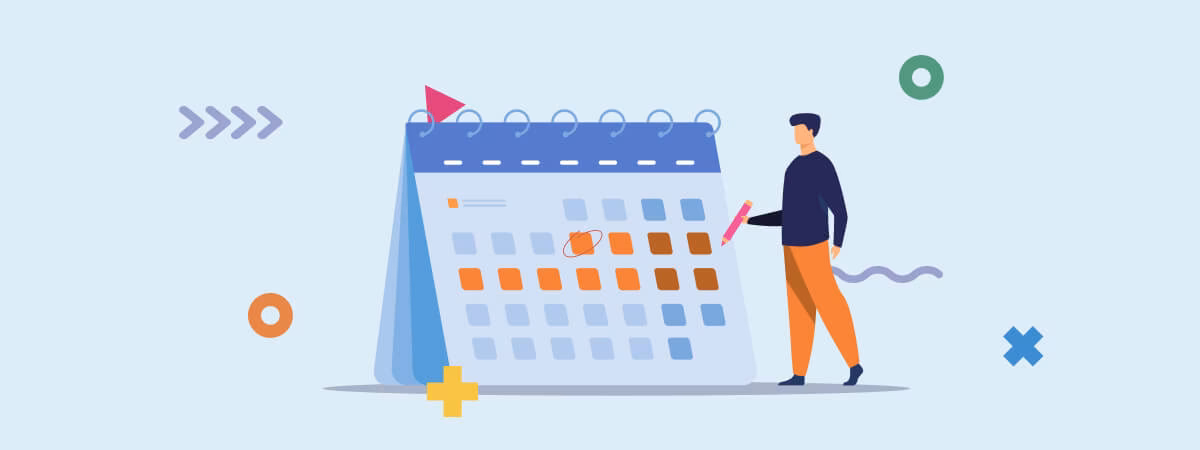 Create a vacation calendar